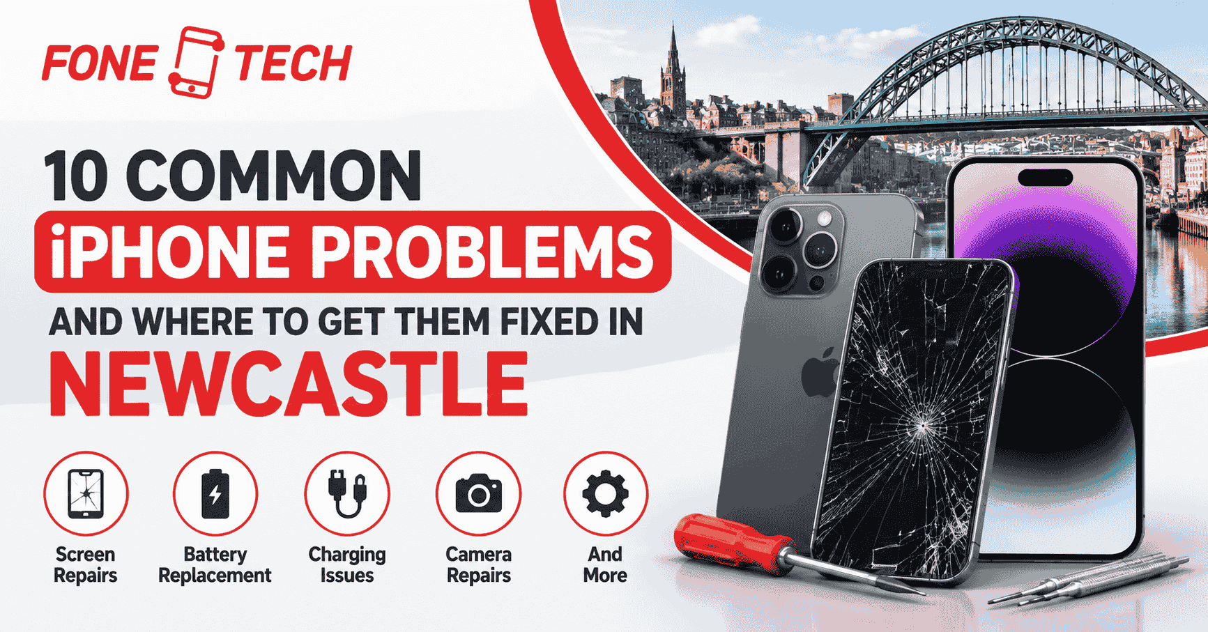 10 Common iPhone Problems and Where to Get Them Fixed in Newcastle – Fone Tech iPhone Repair Services